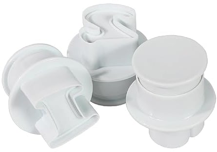 Cake Star Push Easy Lot de 10 emporte-pièces en forme de chiffres pour décoration de gâteaux et pâte à sucre