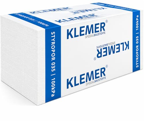 Styropor Dämmplatten EPS DEO 035 dm - 100 kPa - Dicke 40 MM (1 Paket - Inhalt 6,0 M²/Paket) *sicherer Versand Ihrer Bestellung durch passgenaue 2-wellige Versandkartons*