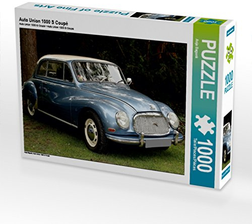 CALVENDO Puzzle Auto Union 1000 S Coupé 1000 Teile Puzzle quer | 1000 Teile Lege-Größe 64 x 48 cm Foto-Puzzle für glückliche Stunden
