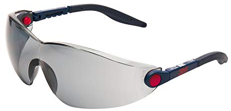 3M De272932992 Occhiali di Sicurezza Protettivi Antigraffio, Antinebbia e Anti-Uv, Policarbonato, Grigio