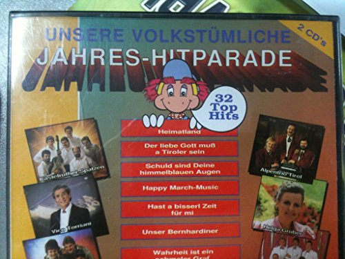 Unsere Volkstümliche Jahres-Hitparade - 32 Top Hits