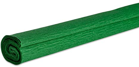VBS Krepppapier 200cm 32g/qm aus Papier Dekorationen floristische Arbeiten Grün