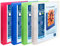 Exacompta - Réf. 51869E - Carton de 12 classeurs personnalisable 1 poche - 4 anneaux ronds 30 mm - Dimensions extérieures : 32 x 26,8 cm - Format à classer A4 Maxi - Assortis