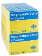 MAGNESIUM VERLA N Dragees 20X50 St