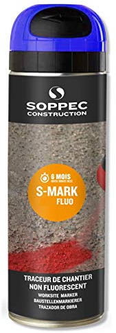 TRACEUR DE CHANTIER SOPPEC BLEU FLUO S MARK 3-6 MOIS - 141919