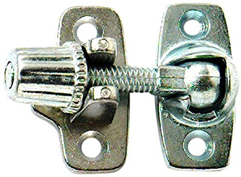 Bulk Hardware BH02316 Fermo per Finestra Scorrevole, Montaggio a Vite, Bianco