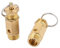 sourcing map Seguridad Válvula Aire Compresor Presión Alivio Válvula, 13mm Macho, 2 Paquetes