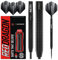 RED DRAGON Razor Edge Black Dartpfeile Tungsten Profi Steel Darts mit Flights und Schäfte (26, Gramm)