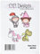 C.C. Designs Gummi meoples selbst Stempel 12,7 cm x 3.75-inch-Once auf