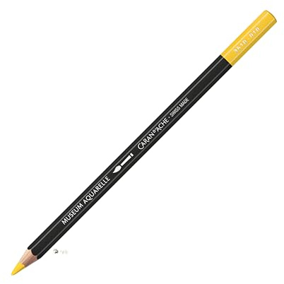 Caran d'Ache Museum Aquarelle Pencil, Yellow (3510.01)