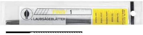 Josef Haunstetter E511015 Laubsägeblatt Finis Größe 5 feingezahnt | e