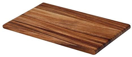 Continenta 4810 Acacia Wood Plain Board, Dark Brown
