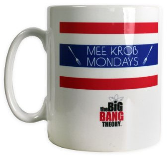 Pyramid International The Big Bang Theory 1-Piece Ceramic MEE Krob Mondays Mug