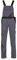 Planam Highline Damen Latzhose Schiefer schwarz rot Modell 2339 - Größe 48