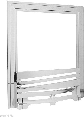 Gas Fire Magnetic Chrome Trim/Frame & Chrome Front EKO Firecraft Fireglow & Focal Point