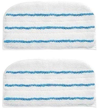 2 x Main Floor Cleaning Mop Pads for Black & Decker FSM1500 FSM1600 FSM1610 FSM1620 FSMH1621 FSM1630 FSMP20 FSMH13E10-GB FSMH1321-GB Steam Mops
