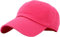 KBETHOS KB-LOW HPK Classic Cotton Papa Hut Einstellbare Plain Cap. Polo Style Low Profile (unstrukturiert) (klassisch) Pink verstellbar