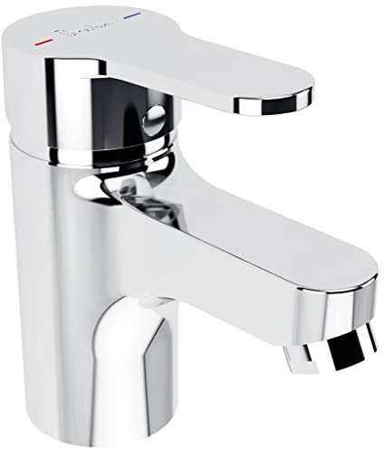 mitigeur de lavabo - porcher olyos c2 - bonde polypropylène - chromé - porcher d1112aa
