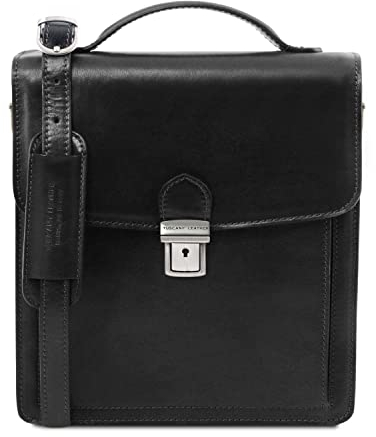 Tuscany Leather David Elegante Herrentasche aus Kalbsleder - Klein