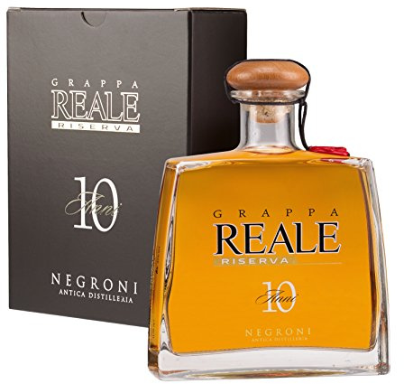 GRAPPA REALE RISERVA 10 ANNI DECANTER