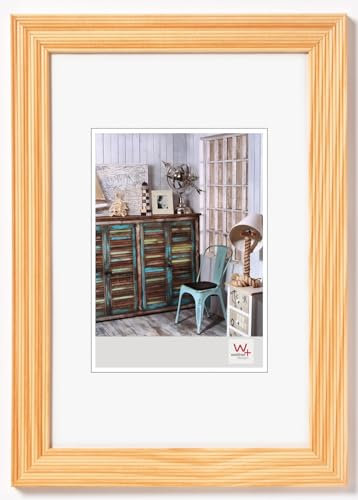 walther design HI030H Grado Holzrahmen im Format 21 x 29.7 natur, 20 x 30 cm