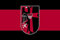 U24 Fahne Flagge Sudetenland mit Adler 150 x 250 cm