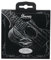 Ibanez NBUKS4 - Corde per ukulele, Aquila, 024-026, soprano, da concerno, in nylon, nero