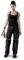 KÜBLER Workwear | Pulsschlag Arbeitsdamenhose HIGH | schwarz/mittelrot | Größe 38