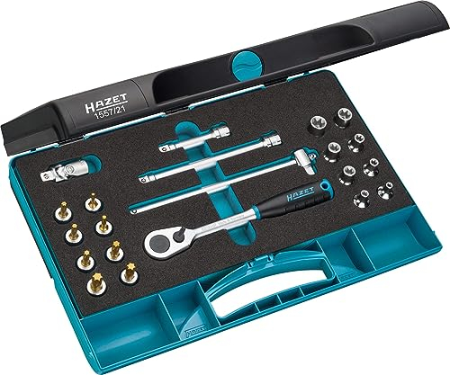 HAZET 1557/21 Torx Profile Tool Set - Multi-Colour