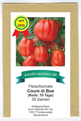 Coure Di Bue - Cœur De Bœuf - Ochsenherz-Tomate aus Italien - 30 Samen