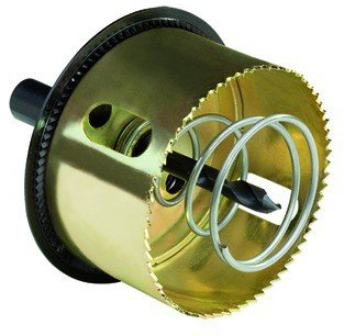 Lochsäge m.Randvers Ø74mm T36mm ZØ6mm mit Randversenker zyl.Steckachse 1084-10