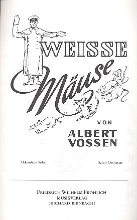 Weiße Mäuse: für Akkordeon