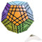 Oostifun Shengshou 5 x 5 Gigaminx Megaminx Rompicapo a Forma di cubo, Con 12 superfici, completo di supporto