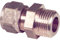 Klemmringverschraubung aus Messing, AG, 22 mm x DN 25 (1)
