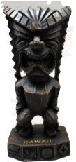 KC Hawaii Gott des Geldes 30,5 cm Tiki Figur