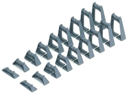 Hornby Acessories-segnali Lungo i binari, edifici, Colore Grigio, 80 mm, R909