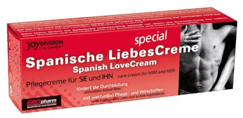 JOYDIVISION Orginal EROpharm Spanische Liebescreme, 40 ml | Die Lösung Für gepflegte Intimität und Sinnliche Erfrischung