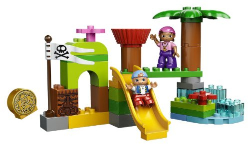 LEGO 10513 - Duplo Jake, Nimmerland-Versteck Baukaesten