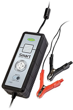 Ring RSC605 5A Smart Battery Charger, 12V Vehicles to 2.5L, All Battery Types, stop/start, 7 Stage Charge Cycle, Repair Function