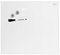 Nobo - Petit Tableau Blanc Mural Carré, Surface Magnétique en Verre Effaçable à Sec, Sans Cadre, Fixations Invisibles, 300 x 300 mm, Feutre Marqueur et Aimants Inclus, Blanc, 1903956