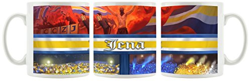 Ultras JENA als Bedruckte Kaffeetasse/Teetasse aus Keramik, 300ml, weiß