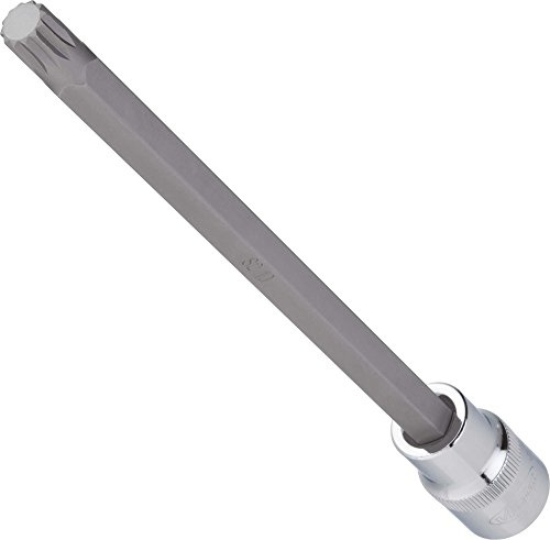 VIGOR Schraubendrehereinsatz, V2135, 1/2″, XZN, SW M12, Länge l2 200 mm | Antrieb 1/2 Zoll (12,5 mm) Vierkant hohl, Abtrieb Innen Vielzahn Profil XZN, Länge l2 200 mm, 224 g, SW M12 , 1/2″ , XZN