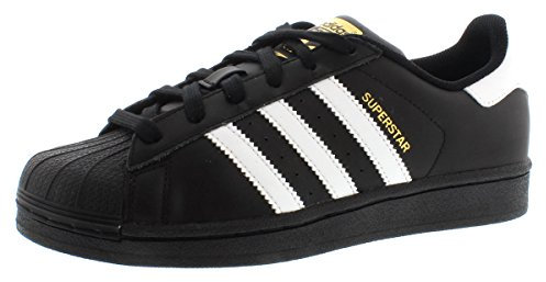 adidas Mixte Superstar Basket, Core Noir Blanc Noir, 36 2/3 EU