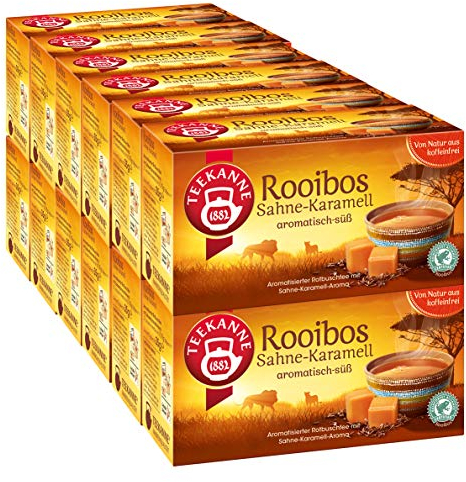 Teekanne Rooibos Sahne - Karamell 12er Pack