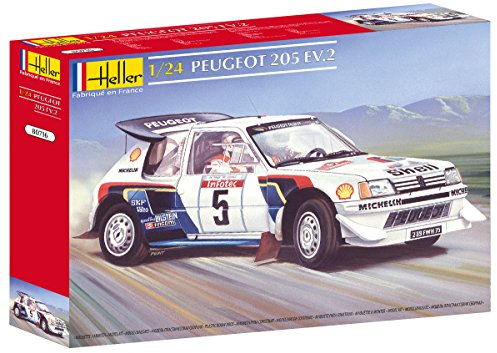 Heller - 80716 - Construction Et Maquettes - Peugeot 205 Ev 2 - Echelle 1/24ème