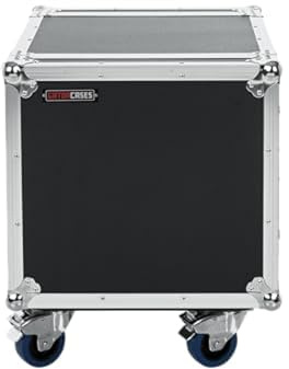 Gator Cases Standard Audio Road Rack Case aus Holz mit Rollen | (G-TOUR 10U CAST)