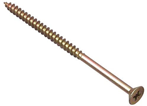 Bargainscrews Lot de 100 vis à cartons multi usages 5.0 x 90mm