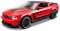 Maisto Model Kit - 2012 Ford Mustang Boss 302 in Red Car - 1:24 Scale - 39269