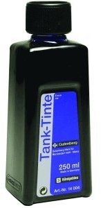 Gutenberg Füllhaltertinte 250ml königsblau