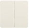 Elso 213500 Serienwippe Serienschalter/Doppeltaster perlweiss WIP.Paar Serien/D.Tast.F/S pw